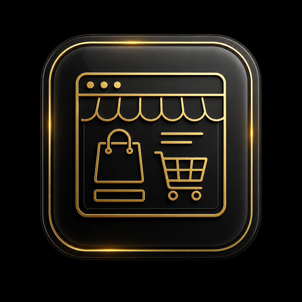 E-commerce development service icon